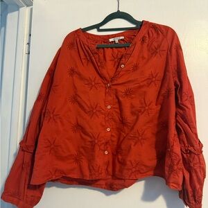 Madewell XL button up blouse